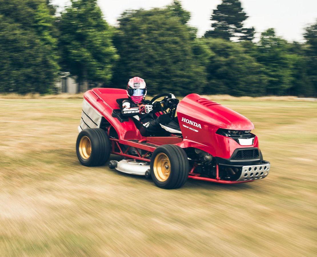 Суперскоростная газонокосилка Mean Mower V2