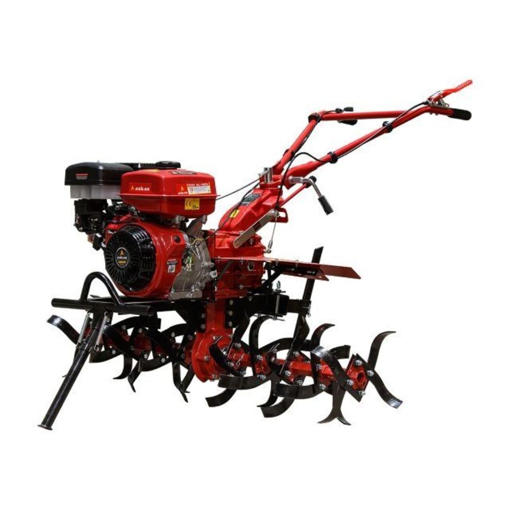Культиватор бензиновый ASILAK SL-187L без колес (18 л.с., 3 скорости вперёд - ПОНИЖЕННАЯ СКОРОСТЬ, шир. 135 см, без ВОМ, передач 3+1) 