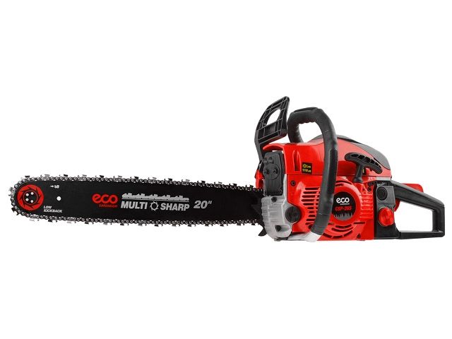 Бензопила ECO CSP-265 шина 50 см (20"), 0.325", 1.5 мм, 76 зв (2.60 кВт, 3.5 л.с., 52 см3, вес 6.8 кг) (CSP-265)