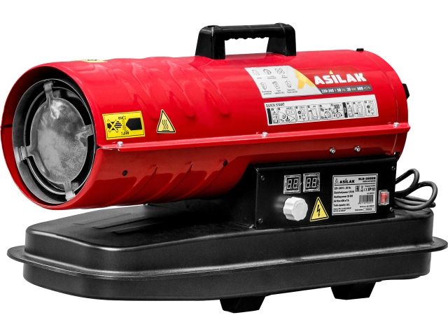 Нагреватель воздуха диз. ASILAK SLD-20000 прямой (AS6312-1)