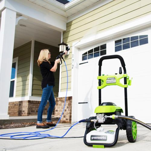 Мойка высокого давления Greenworks GHP2000 220V 140бар 1800Вт