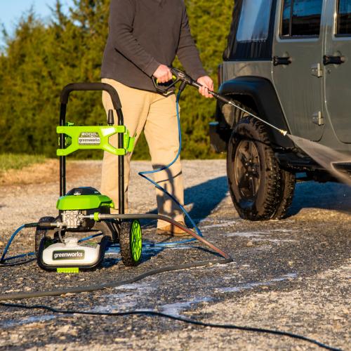 Мойка высокого давления Greenworks GHP2000 220V 140бар 1800Вт