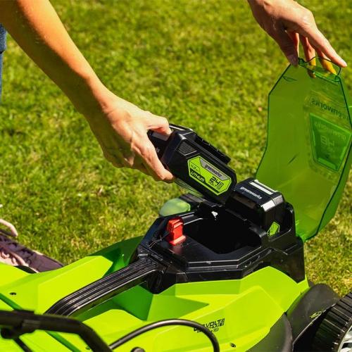 Газонокосилка Greenworks G24X2LM41 24V (41 см) аккумуляторная, без АКБ и ЗУ