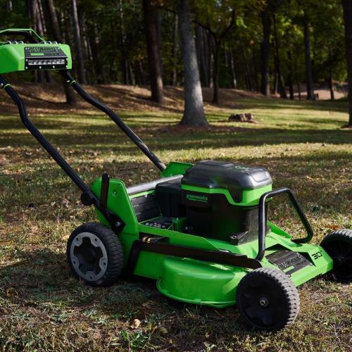 Газонокосилка Greenworks GC82LM30S 82V (76 см) самоходная аккумуляторная, без АКБ и ЗУ