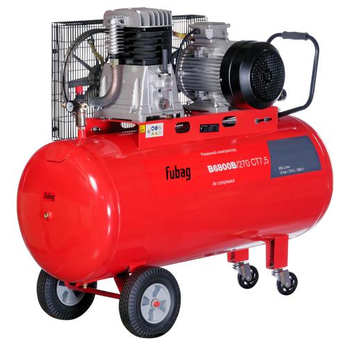 Компрессор масляный ременной FUBAG B6800B/270 СТ7.5 одноступенчатый