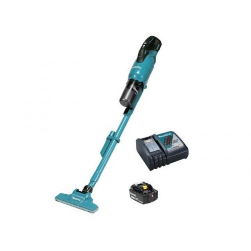 Аккум. пылесос MAKITA LXT DCL286FRF в кор. (18.0 В, 1 акк., 3.0 А/ч, Li-Ion, 0.25 л, самоочистка: нет) (DCL286FRF)