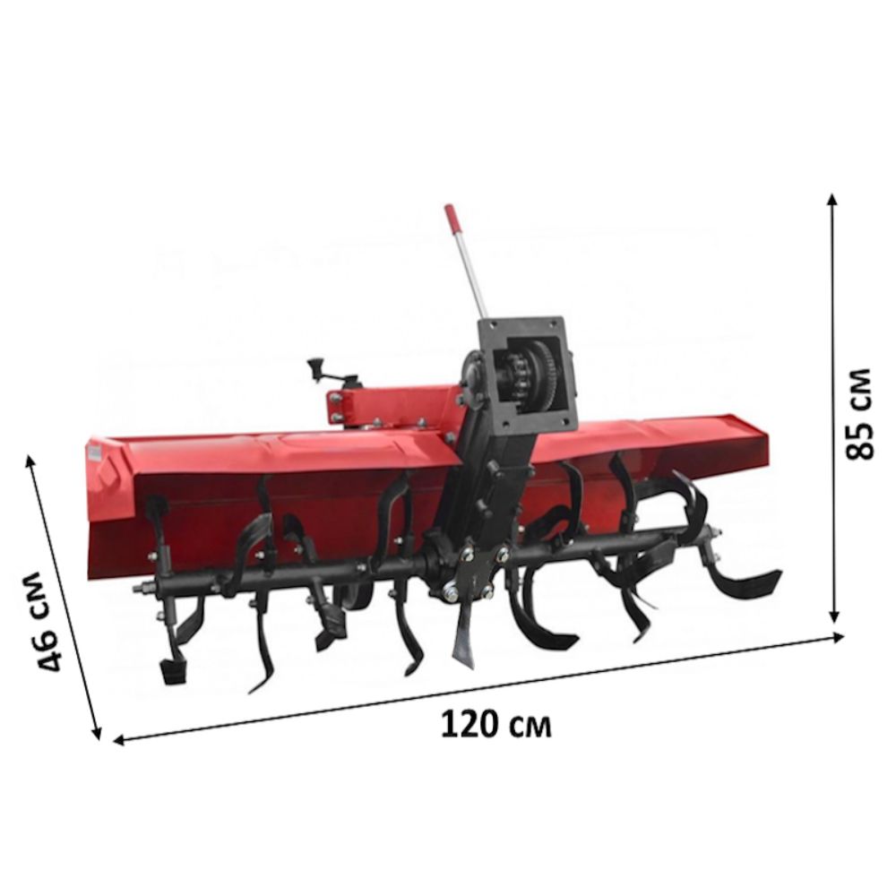 Почвофреза Rossel XT184-D для минитракторов 